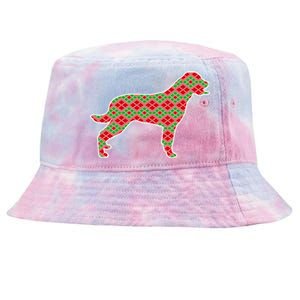 Rottweiler Christmas Dog Lover Gift Tie-Dyed Bucket Hat