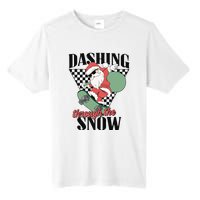 Retro Christmas Dashing Through The Snow Tall Fusion ChromaSoft Performance T-Shirt