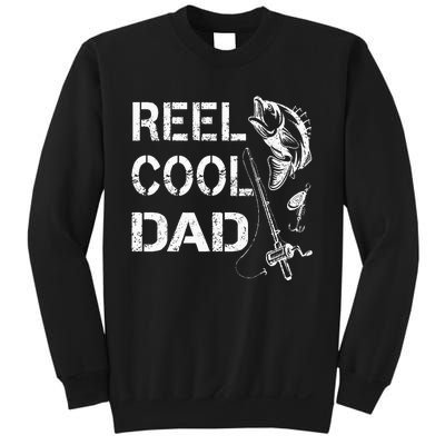 Reel Cool Dad Fishing Daddy FatherS Day Sweatshirt