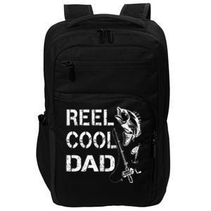 Reel Cool Dad Fishing Daddy FatherS Day Impact Tech Backpack