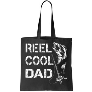 Reel Cool Dad Fishing Daddy FatherS Day Tote Bag