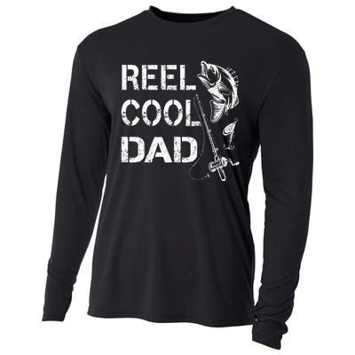 Reel Cool Dad Fishing Daddy FatherS Day Cooling Performance Long Sleeve Crew