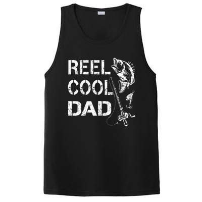 Reel Cool Dad Fishing Daddy FatherS Day PosiCharge Competitor Tank