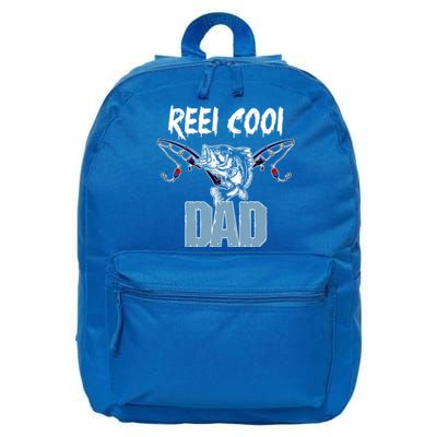 Reel Cool Dad Gift For Dad Grandpa Daddy Funny Gift 16 in Basic Backpack