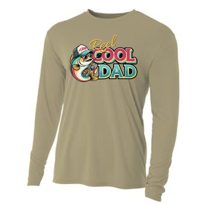 Reel Cool Dad Cooling Performance Long Sleeve Crew