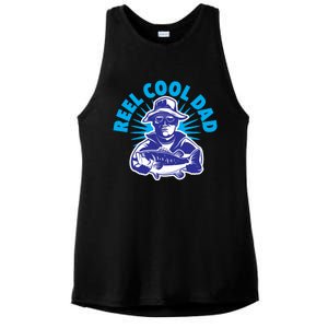 Reel Cool Dad Ladies PosiCharge Tri-Blend Wicking Tank