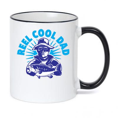 Reel Cool Dad 11oz Black Color Changing Mug