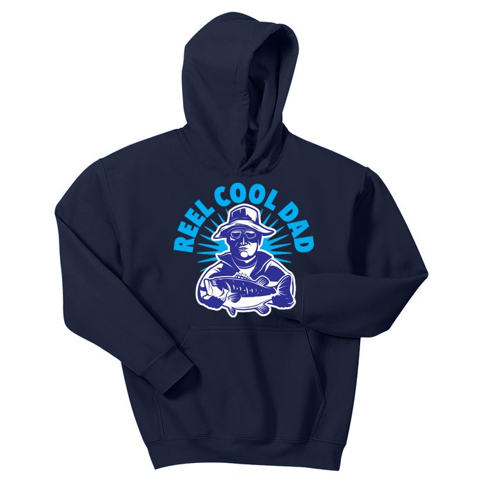 Reel Cool Dad Kids Hoodie