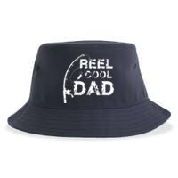 Reel Cool Dad Fishing Daddy Father's Day Gift Sustainable Bucket Hat