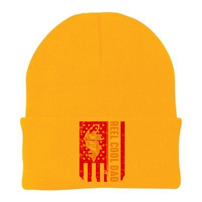 Reel Cool Dad Gift Knit Cap Winter Beanie