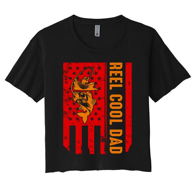 Reel Cool Dad Gift Crop Top