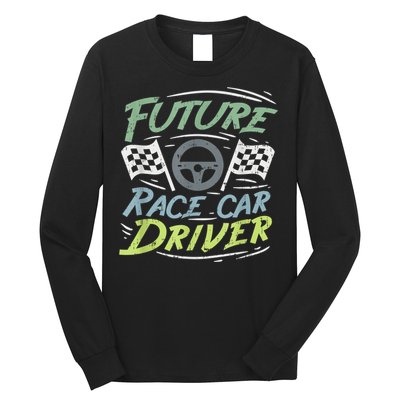 Race Car Driver Kids Racing Driver Long Sleeve Shirt