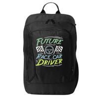 Race Car Driver Kids Racing Driver City Backpack