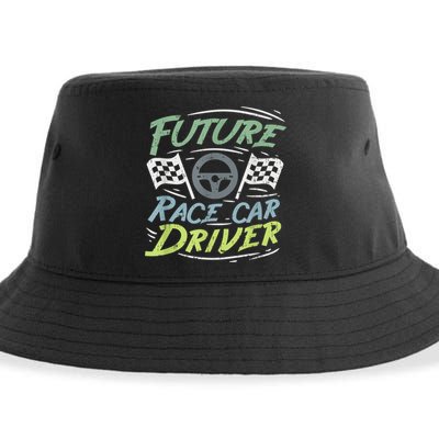 Race Car Driver Kids Racing Driver Sustainable Bucket Hat