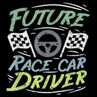 Race Car Driver Kids Racing Driver 16 in Basic Backpack