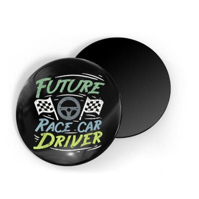 Race Car Driver Kids Racing Driver Magnet
