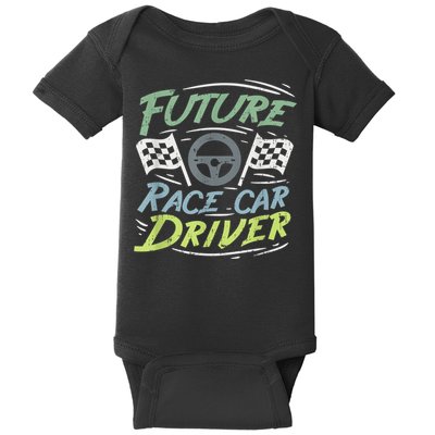 Race Car Driver Kids Racing Driver Baby Bodysuit