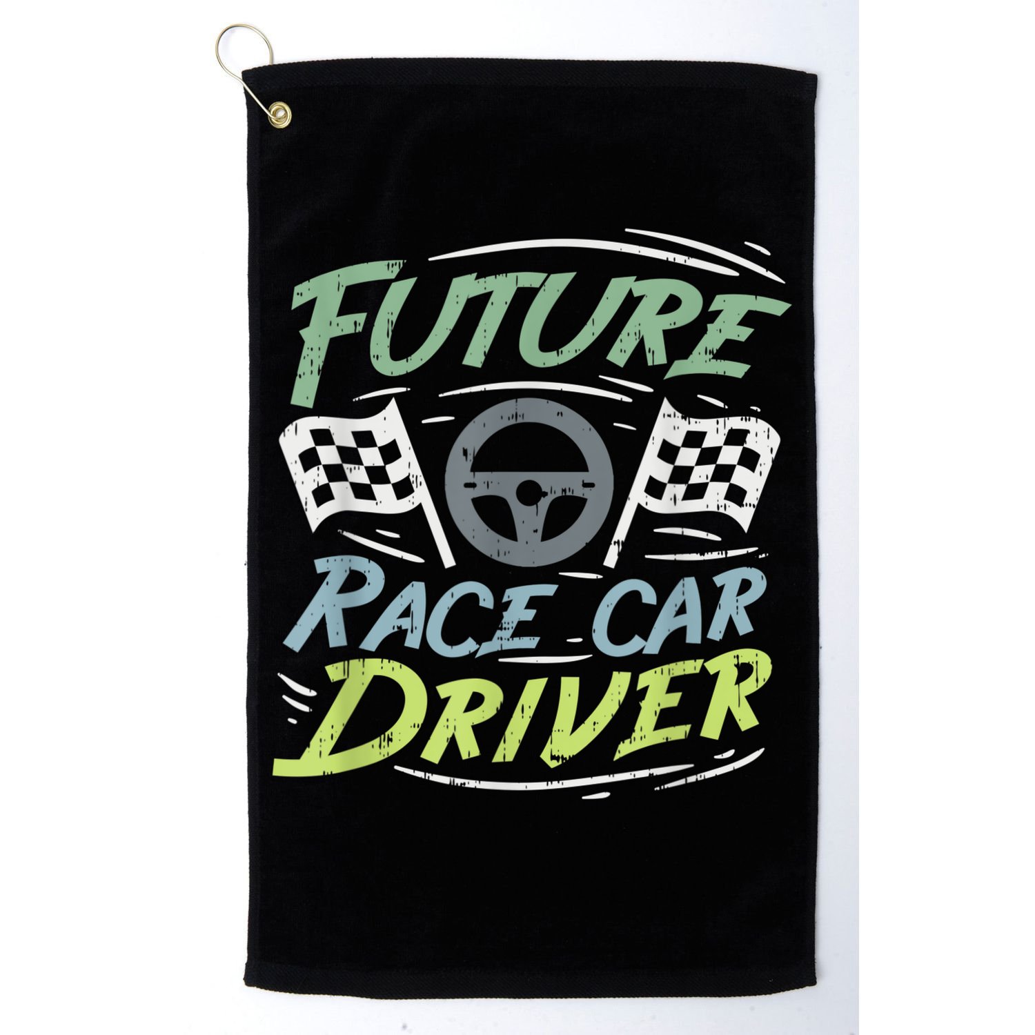 Race Car Driver Kids Racing Driver Golf Towel