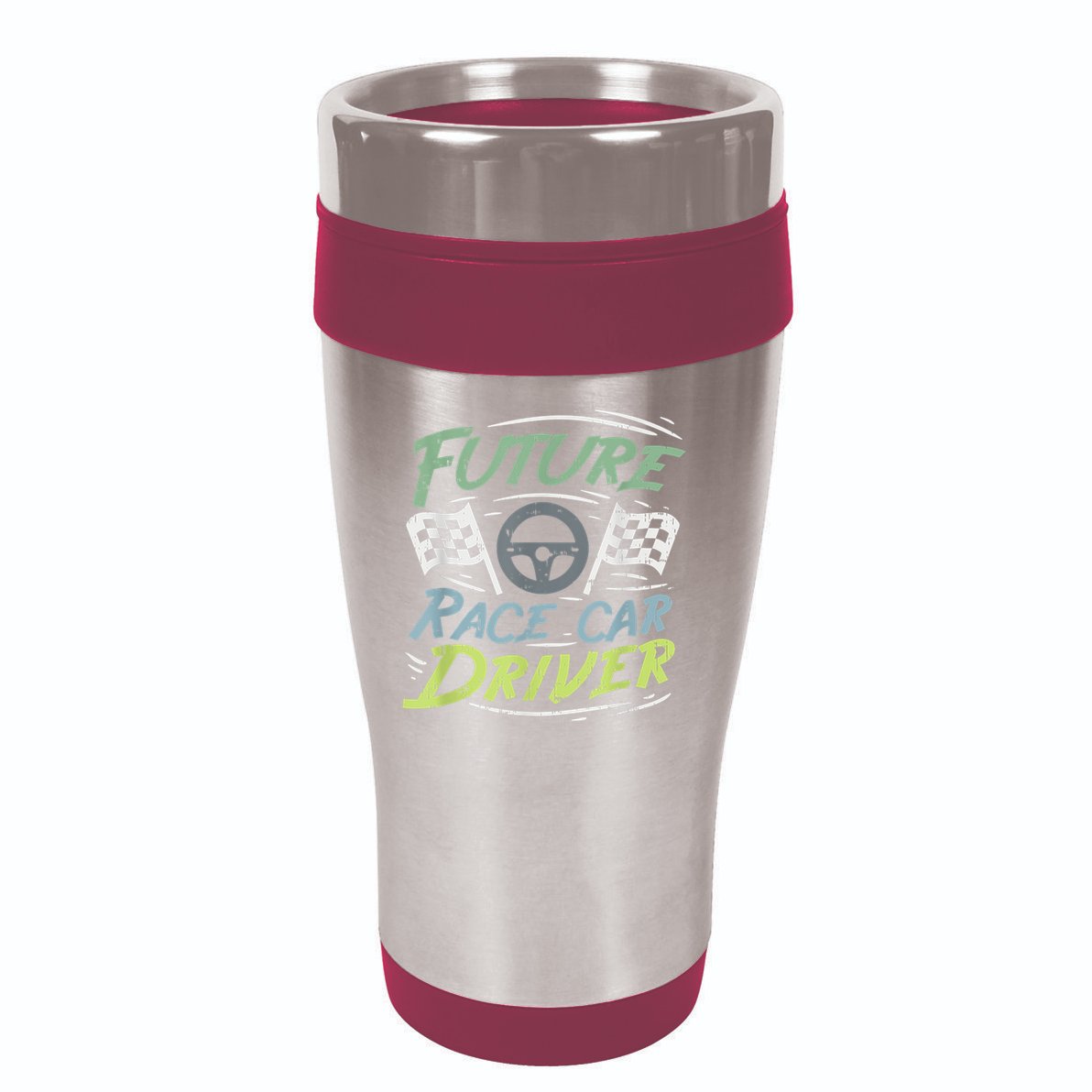 Race Car Driver Kids Racing Driver 16oz Travel Tumbler