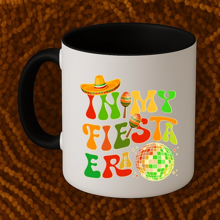 Retro Cinco De Mayo In My Fiesta Era Mug