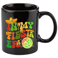 Retro Cinco De Mayo In My Fiesta Era 11oz C Handle Ceramic Mug