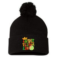 Retro Cinco De Mayo In My Fiesta Era Pom Pom 12in Knit Beanie