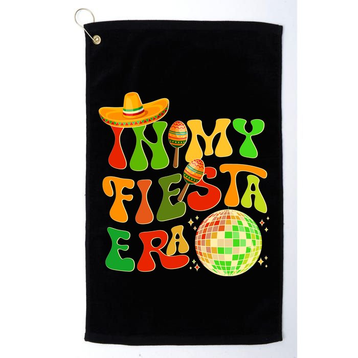 Retro Cinco De Mayo In My Fiesta Era Golf Towel