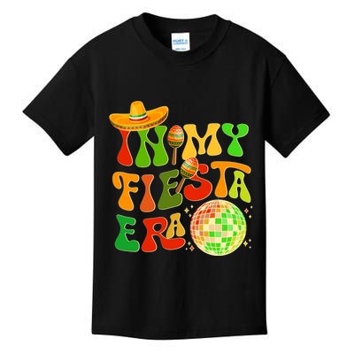 Retro Cinco De Mayo In My Fiesta Era Kids T-Shirt