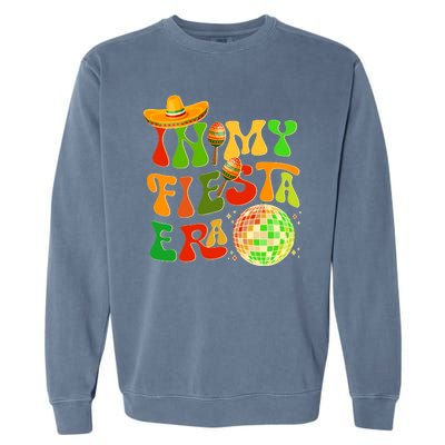 Retro Cinco De Mayo In My Fiesta Era Garment-Dyed Sweatshirt