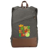 Retro Cinco De Mayo In My Fiesta Era Cotton Canvas Backpack