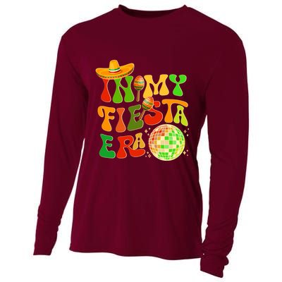 Retro Cinco De Mayo In My Fiesta Era Cooling Performance Long Sleeve Crew