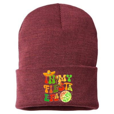 Retro Cinco De Mayo In My Fiesta Era Sustainable Knit Beanie