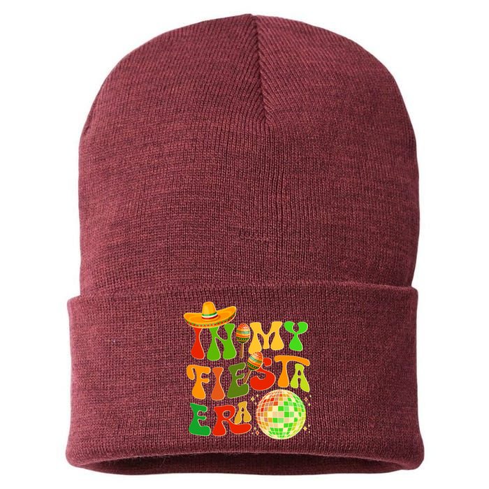 Retro Cinco De Mayo In My Fiesta Era Sustainable Knit Beanie