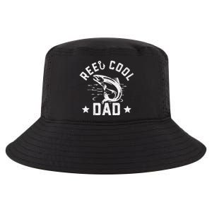 Reel Cool Dad Fishing Dad Gifts Father's Day Fisherman Fish Cool Comfort Performance Bucket Hat