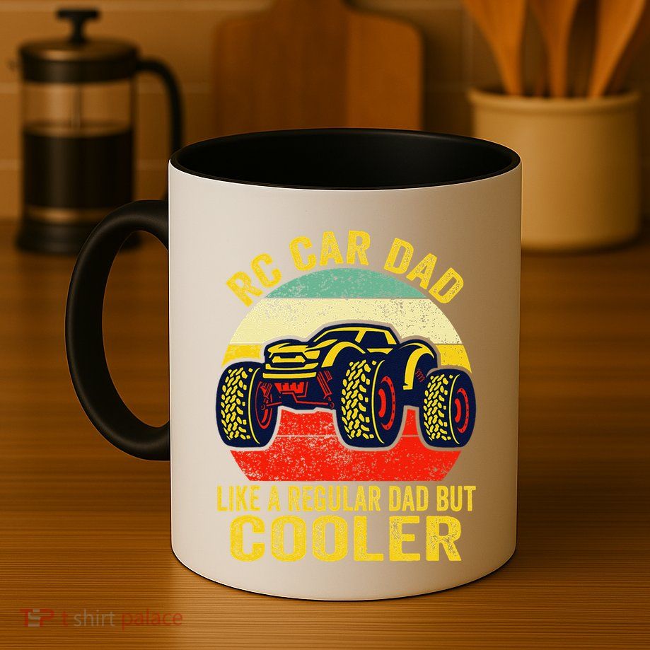 Rc Car Dad Just Like A Normal Dad Funny Rc Car Racing Racer Mug