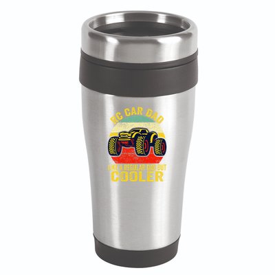 Rc Car Dad Just Like A Normal Dad Funny Rc Car Racing Racer 16oz Travel Tumbler