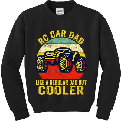 Rc Car Dad Just Like A Normal Dad Funny Rc Car Racing Racer Kids Sweatshirt