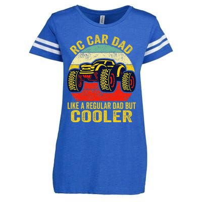 Rc Car Dad Just Like A Normal Dad Funny Rc Car Racing Racer Enza Ladies Jersey Football T-Shirt