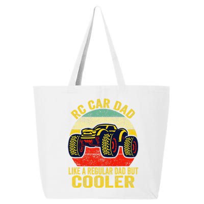 Rc Car Dad Just Like A Normal Dad Funny Rc Car Racing Racer 25L Jumbo Tote