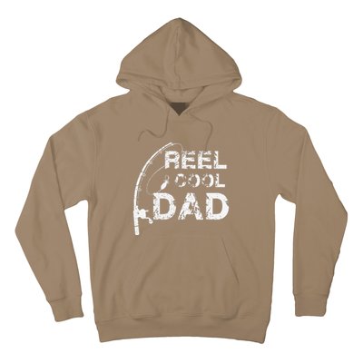 Reel Cool Dad Fishing Daddy Father's Day Gif Hoodie