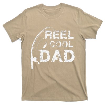 Reel Cool Dad Fishing Daddy Father's Day Gif T-Shirt