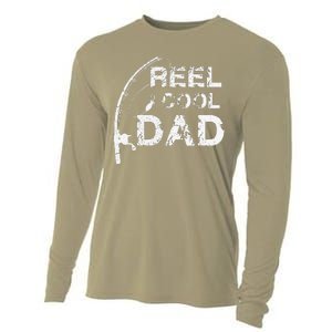 Reel Cool Dad Fishing Daddy Fathers Day Gift Cooling Performance Long Sleeve Crew