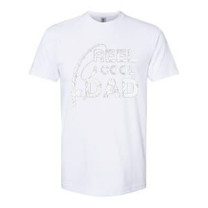 Reel Cool Dad Fishing Daddy Fathers Day Gift Softstyle CVC T-Shirt