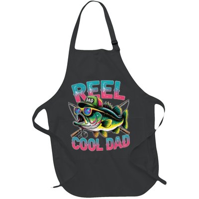 Reel Cool Dad Fishing Fisher Funny Fisherman Fathers Day Apron