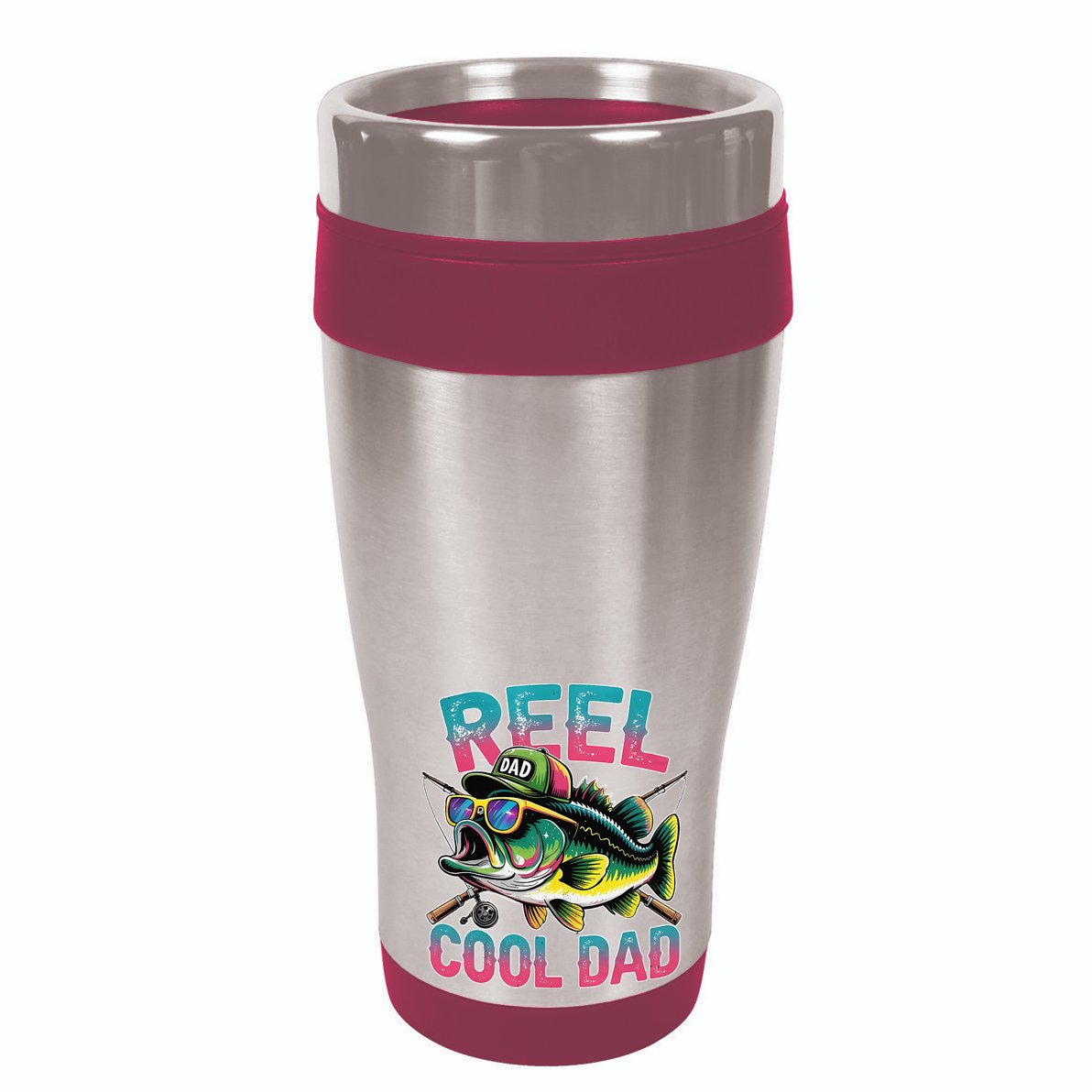 Reel Cool Dad Fishing Fisher Funny Fisherman Fathers Day Beanie