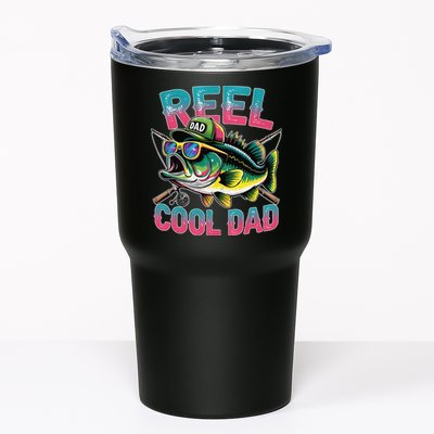 Reel Cool Dad Fishing Fisher Funny Fisherman Fathers Day Tumbler