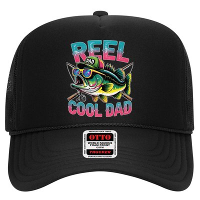 Reel Cool Dad Fishing Fisher Funny Fisherman Fathers Day Hat