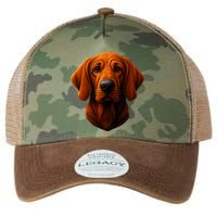 Redbone Coonhound Dog Legacy Tie Dye Trucker Hat