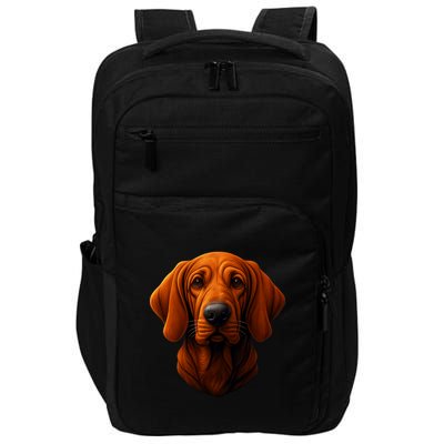 Redbone Coonhound Dog Impact Tech Backpack