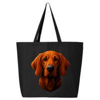 Redbone Coonhound Dog 25L Jumbo Tote